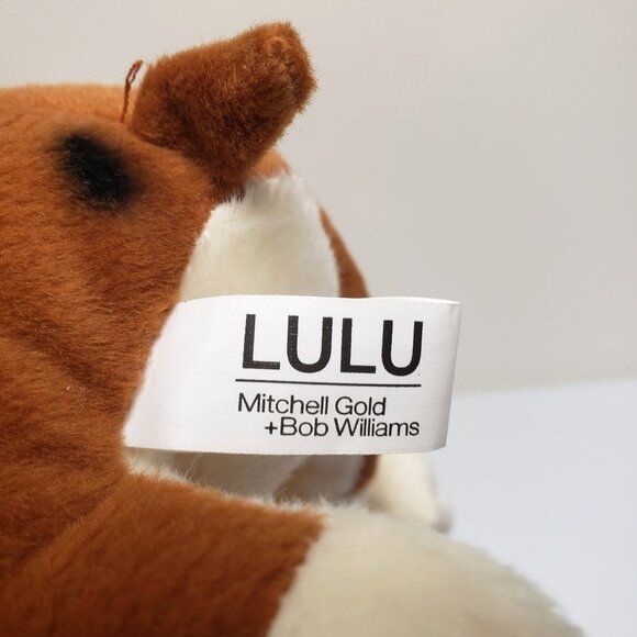 Mitchell Gold + Bob Williams 8" English Bulldog Lulu Dog Stuffed Animal Plush - Picture 5 of 9